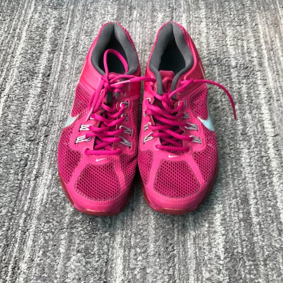 Nike Air Max 2014 Fuchsia Pink Running Shoes 555363-602 Size 9.5 - Picture 2 of 16
